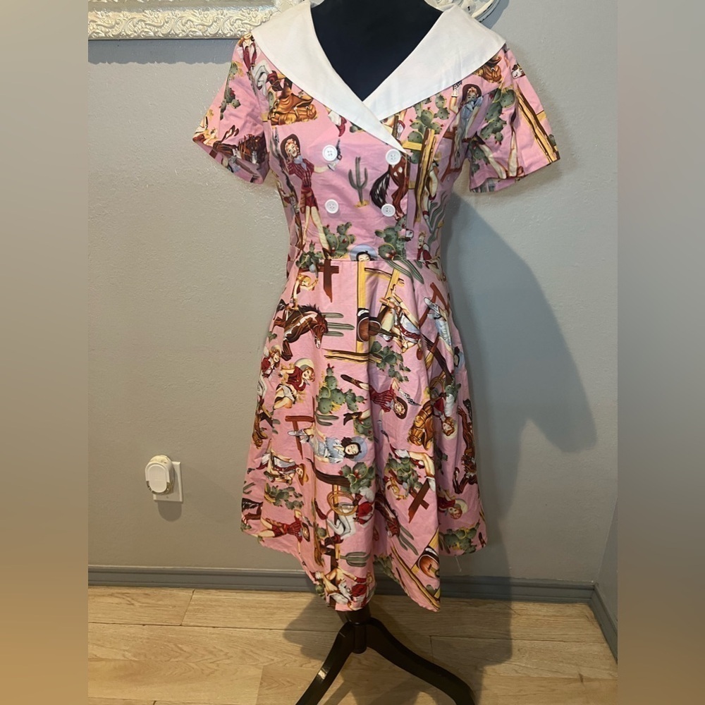 1950’s vintage style Stella Mae’s dress - Picture 3 of 7